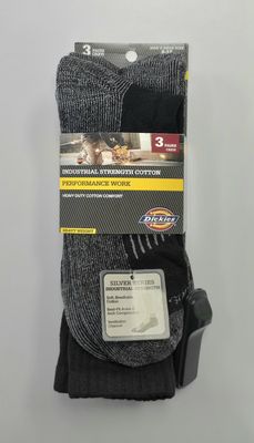 112180 DKS 3 PAIR PERFORMANCE WORK SOCKS