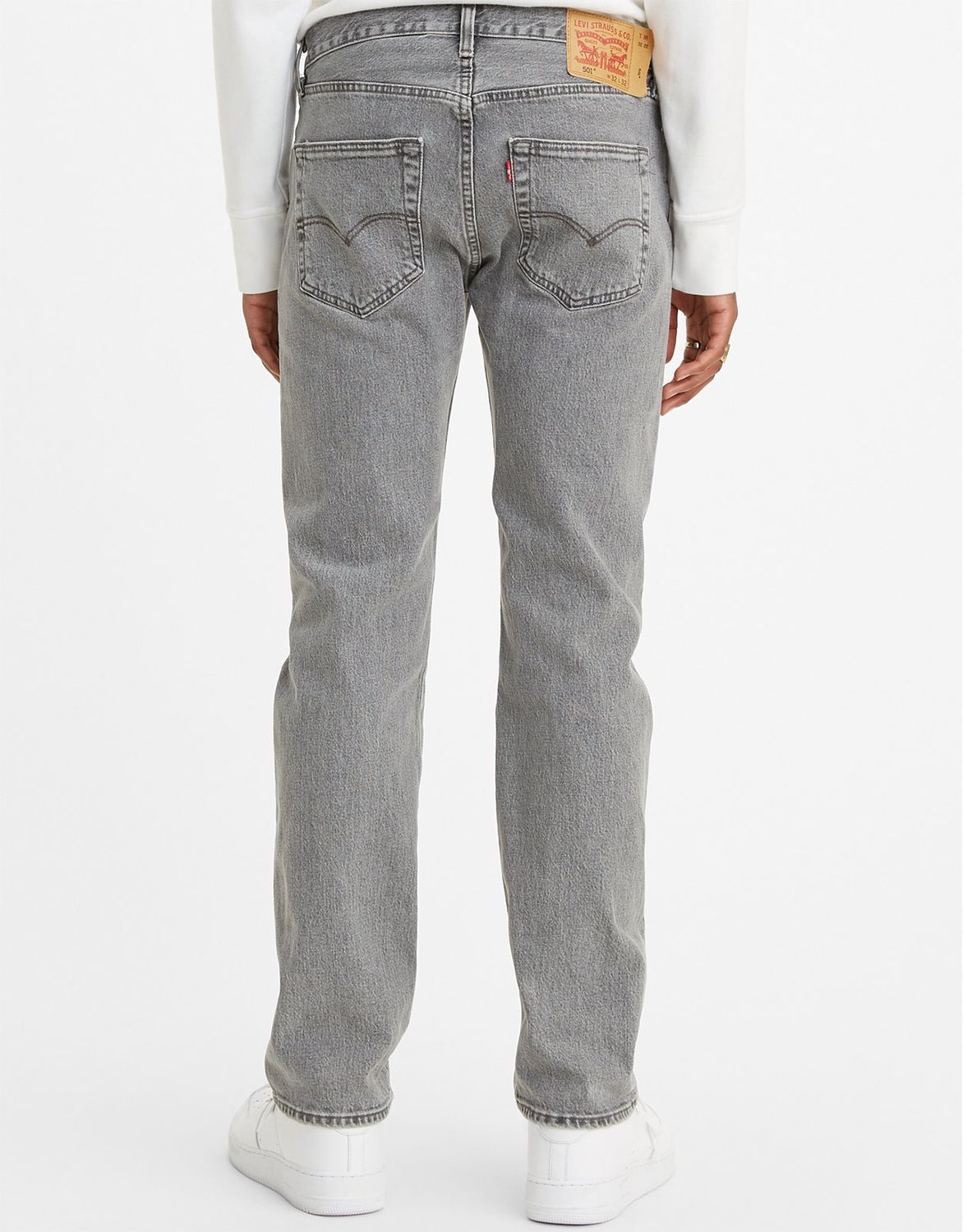 501-2370  MENS GREY JEANS