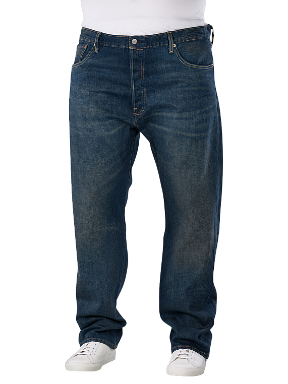11501-0189 LEVIS 501 DARK BLUE FADED  BIG&amp;TALL