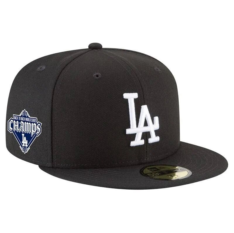 15142435 DODGERS CHAMP CAP FITTED