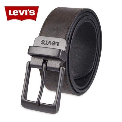 11LV1226 LEVIS REVERSABLE LEATHER BELT BLK/BRW