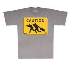 CAUTION TEE