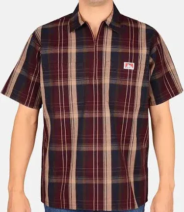 136  PLAID S/S BENS SHIRT