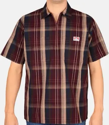 136  PLAID S/S BENS SHIRT