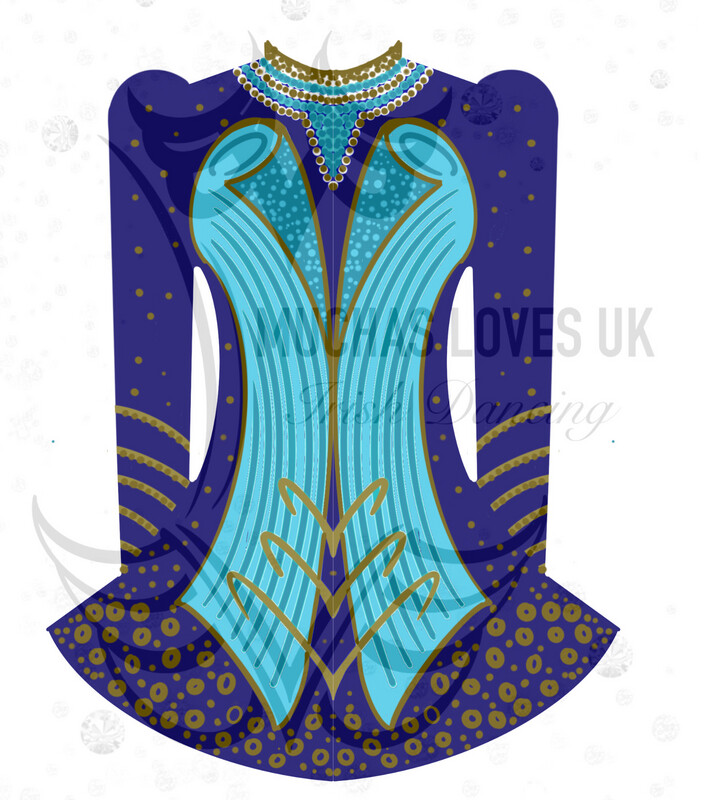 Irish Dance Dress Set - Made To Measure