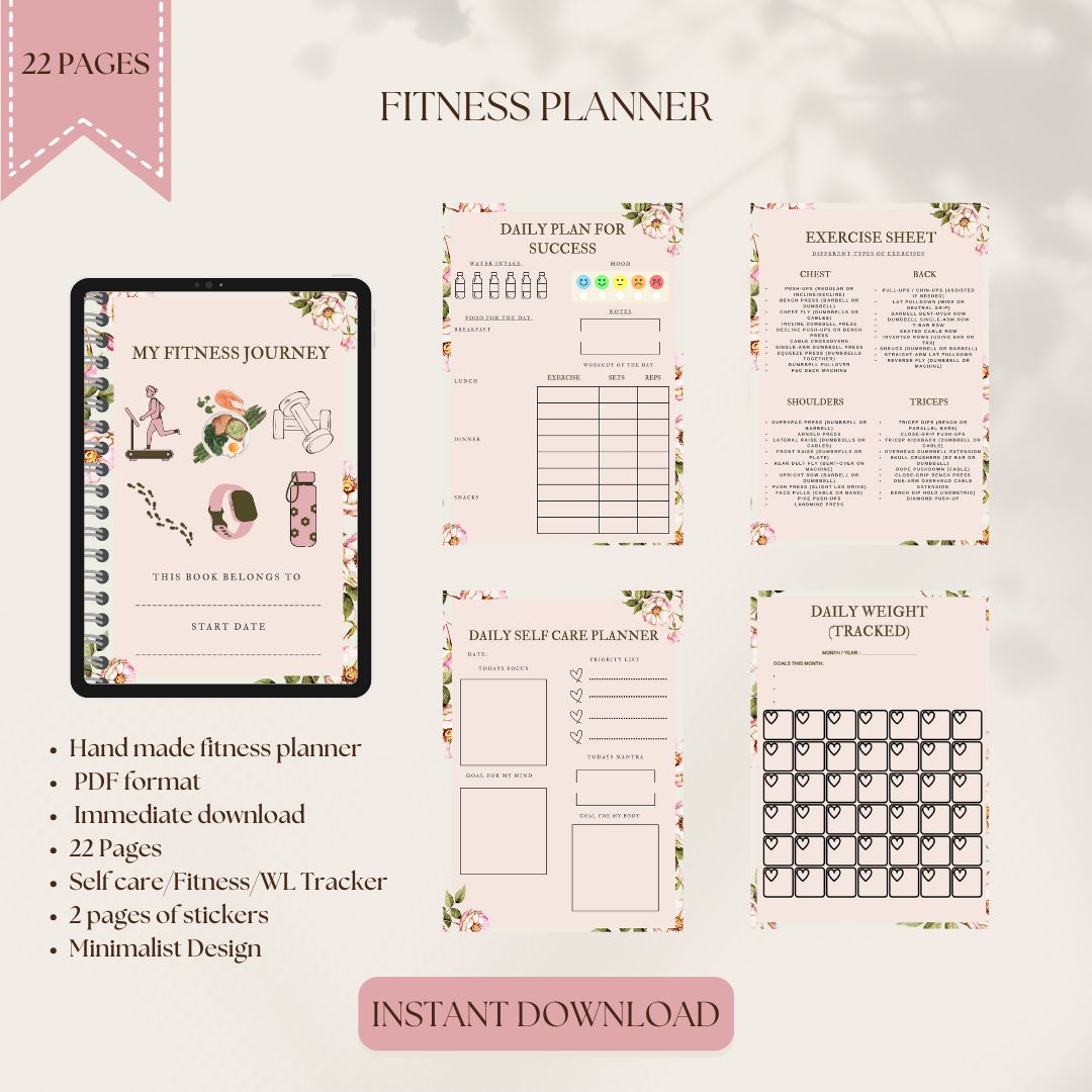 Fitness Planner (Template)