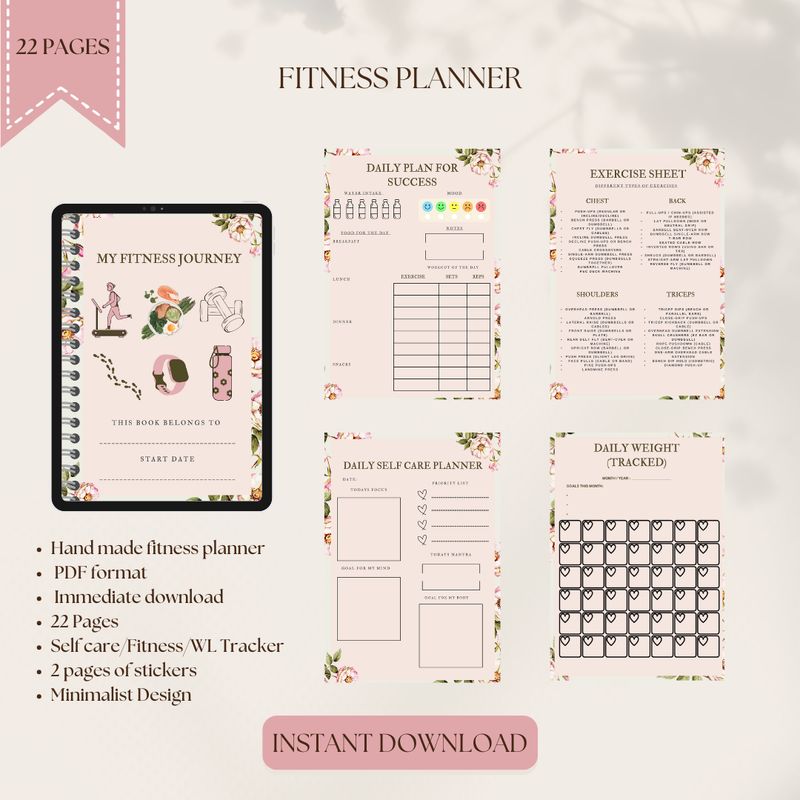Fitness Planner (Template)