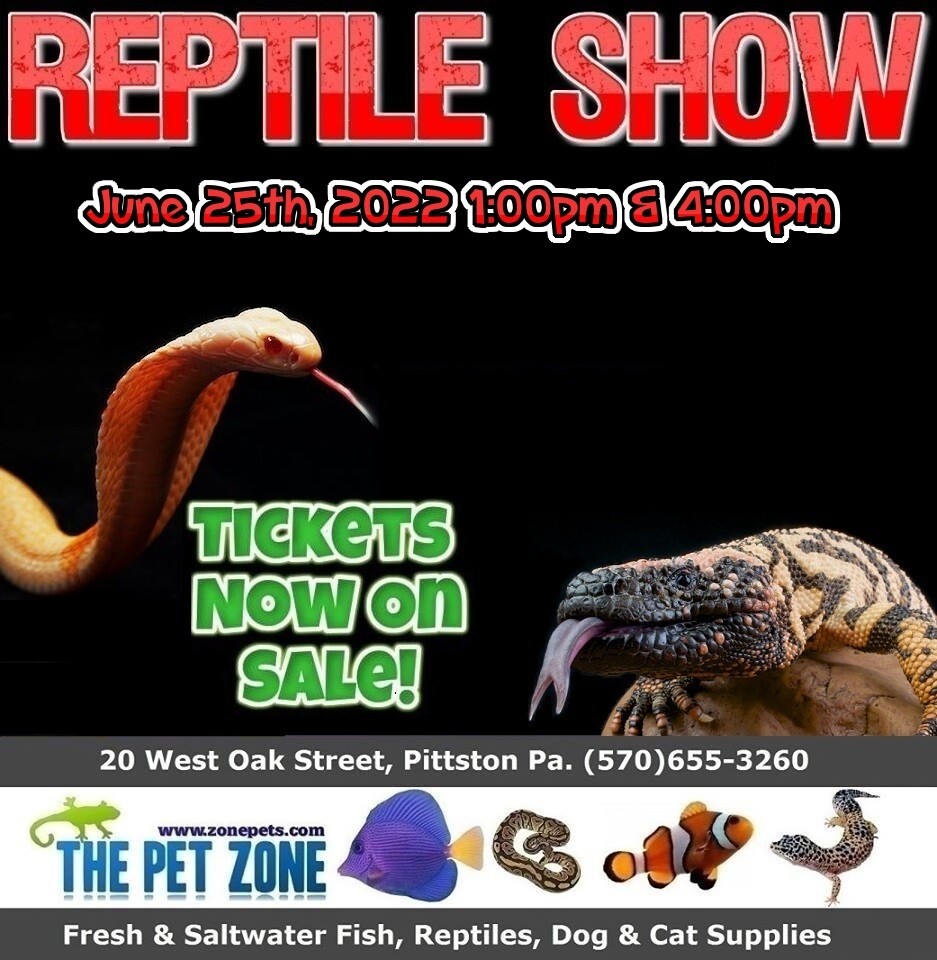 Reptile Show June 25th, 2022