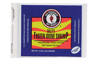 Brine Shrimp Fish Food 16 oz Flats