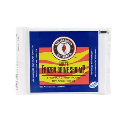 Brine Shrimp Fish Food 8 oz Flats