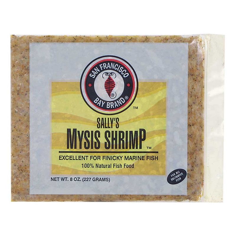 Mysis Shrimp Fish Food Flats 8 oz