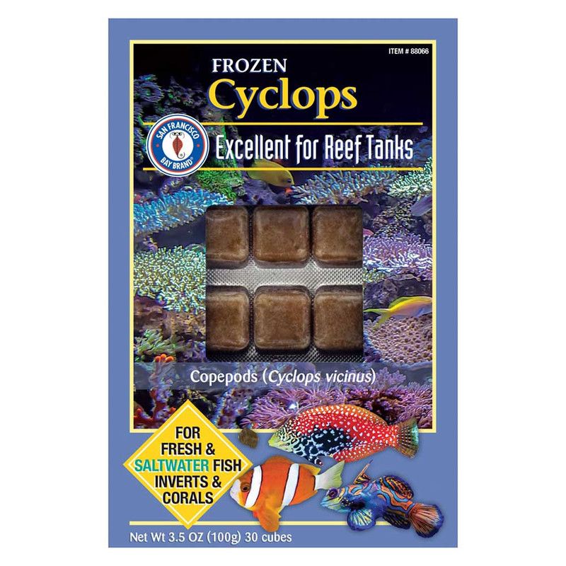 Cyclops Fish Food ( 30 Cubes - 3.5 oz)