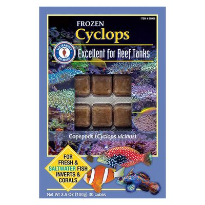 Cyclops Fish Food ( 30 Cubes - 3.5 oz)