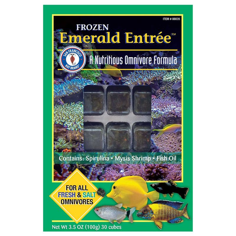 Emerald Entree Fish Food (30 Cubes - 3.5 oz)