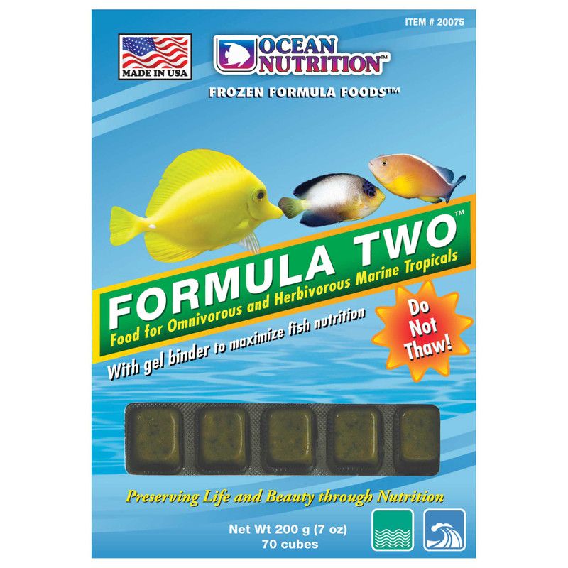 Formula 2  Fish Food (35 Cubes - 3.5 oz)