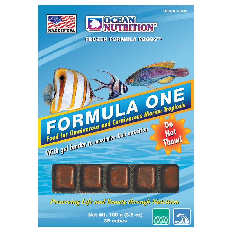 Formula 1 Fish Food (35 Cubes - 3.5 oz)