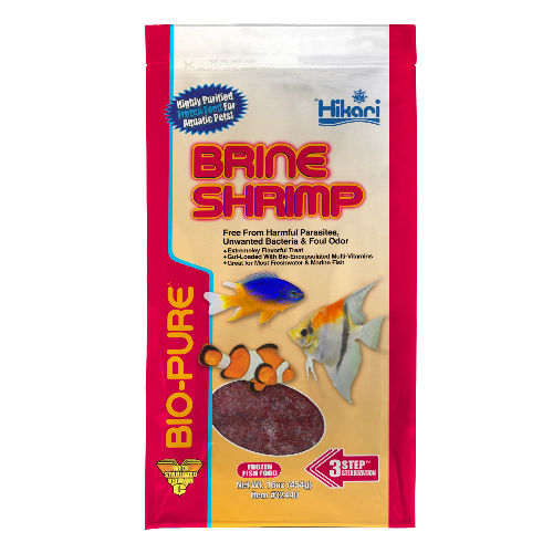 Brine Shrimp Fish Food Flats 16 oz
