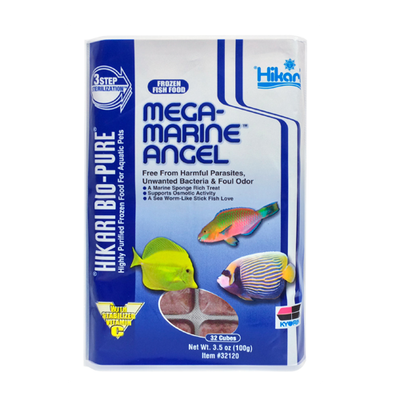 Mega Marine Angel Fish Food (32 Cubes - 3.5 oz)