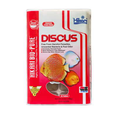 Discus Fish Food (32 Cubes - 3.5 oz)
