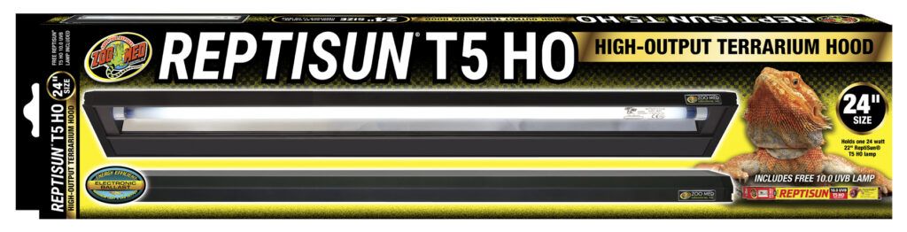 ZooMed Reptisun T5 HO W/5.0 UVB 24&quot; Fixture