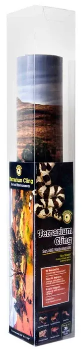 Galapagos Terrarium Cling Background Arid 15 x 36
