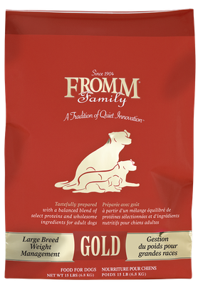 Fromm Gold Large Breed Weight Management Dog Food 30lb