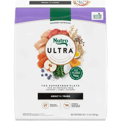 Nutro Ultra Adult Chicken, Lamb &amp; Salmon Dog Food