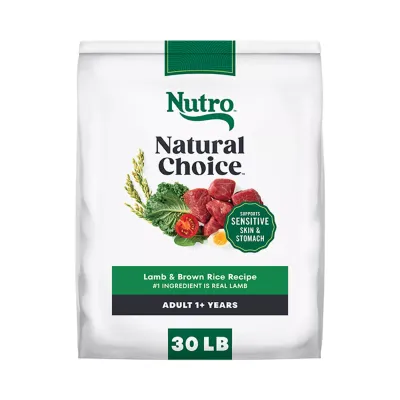 Nutro Adult Lamb &amp; Rice Dog Food 30 lb
