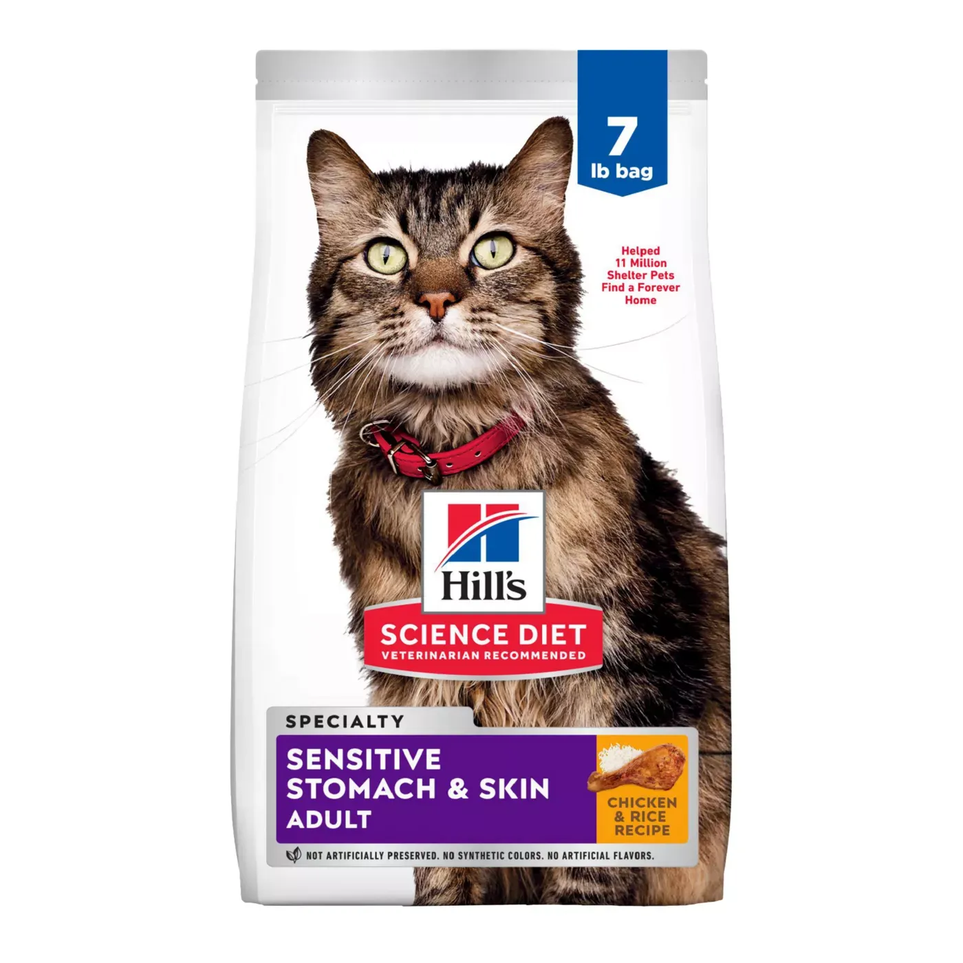 Science Diet Sensitive Skin &amp; Stomach Cat Food 7lb