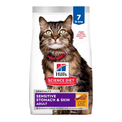 Science Diet Sensitive Skin &amp; Stomach Cat Food 7lb