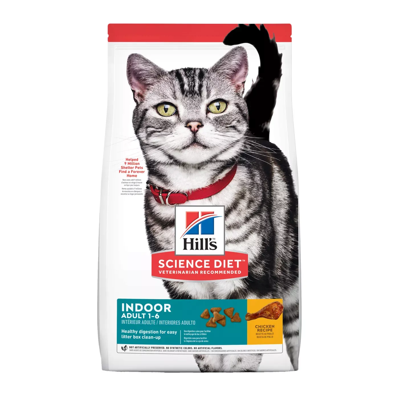 Science Diet Adult Indoor Cat Food 15.5lb
