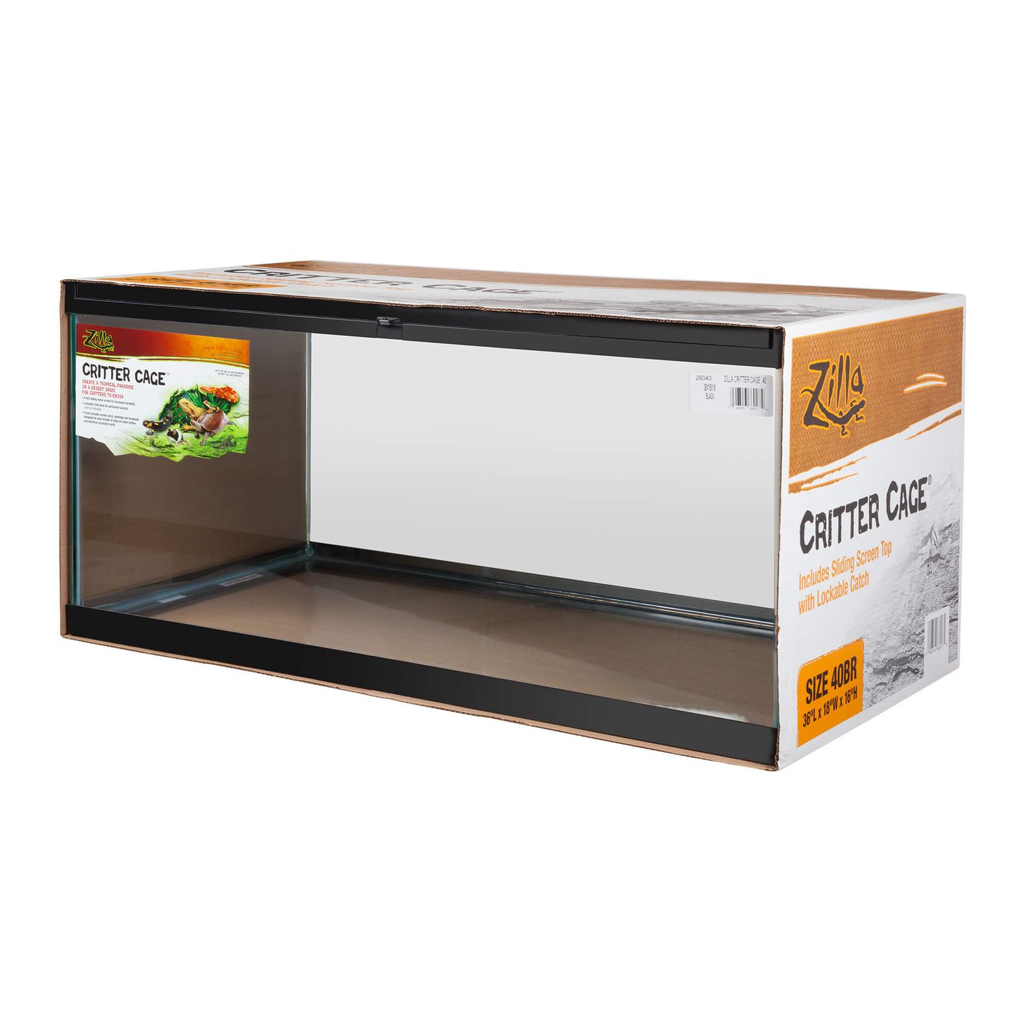 Zilla Deluxe Critter Cage 40 Breeder 36x18x17