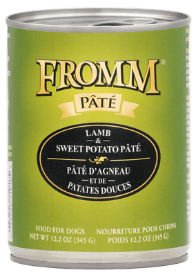 Fromm Lamb &amp; Sweet Potato Grain Free Canned Dog Food 12oz