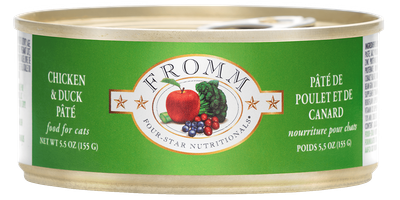 Fromm 4 Star Cat Chicken &amp; Duck Canned Food 5.5oz