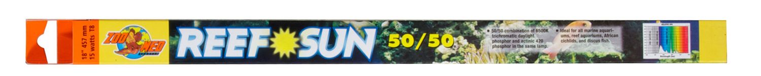 Zoo Med T8 18&quot; 15W Reef Sun 50/50