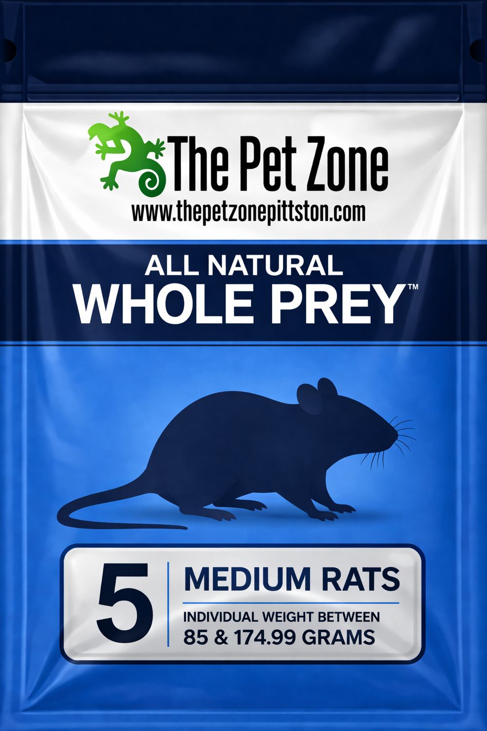 Frozen Rat Medium 5 Pack