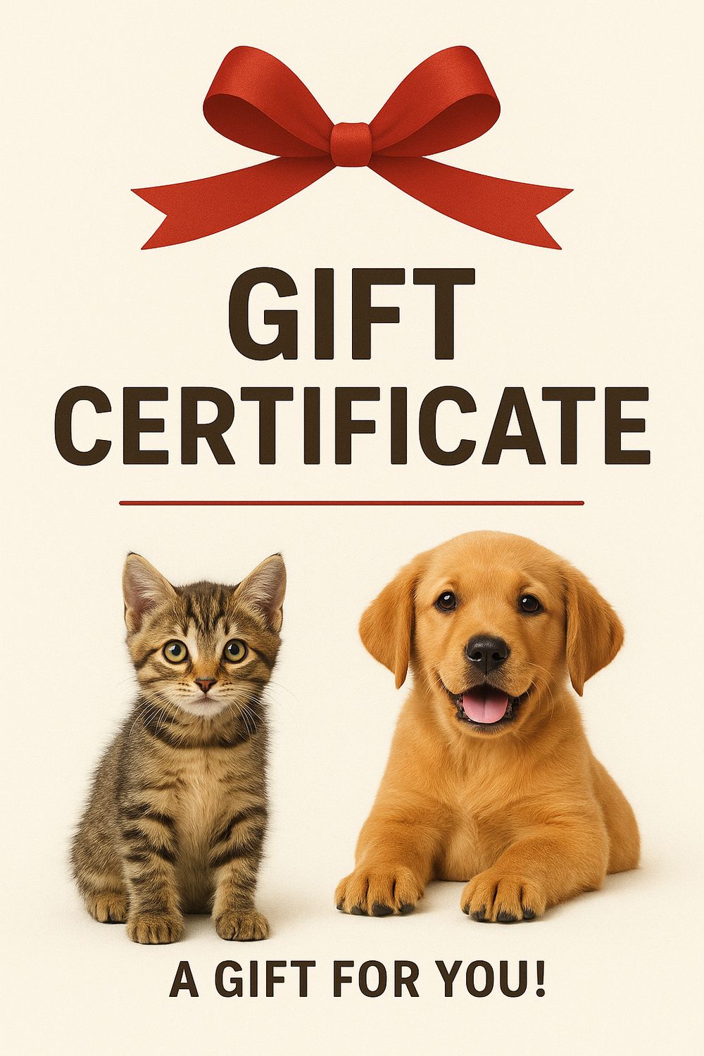 Gift Certificate $10.00