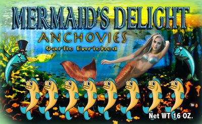 Garlic Enriched Anchovies Flat Pack 16oz