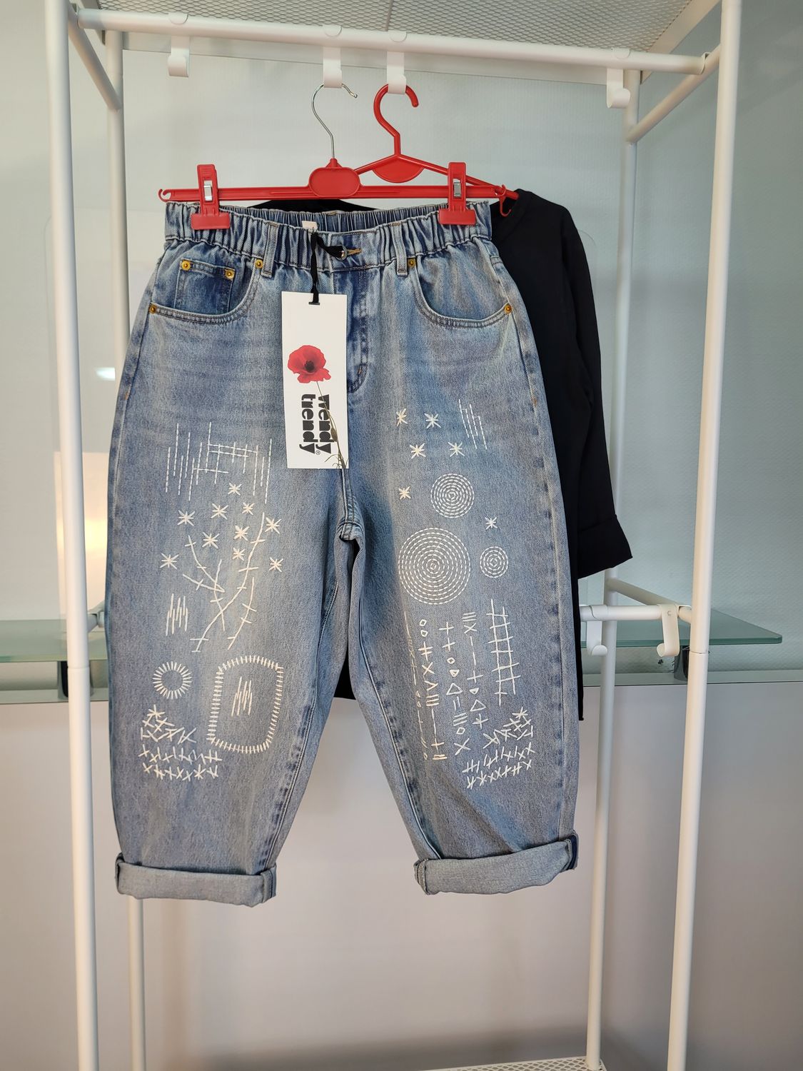 Jeansy barrel balonowe Wendy Trendy