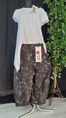 Spodnie lyocell Wendy Trendy czarne