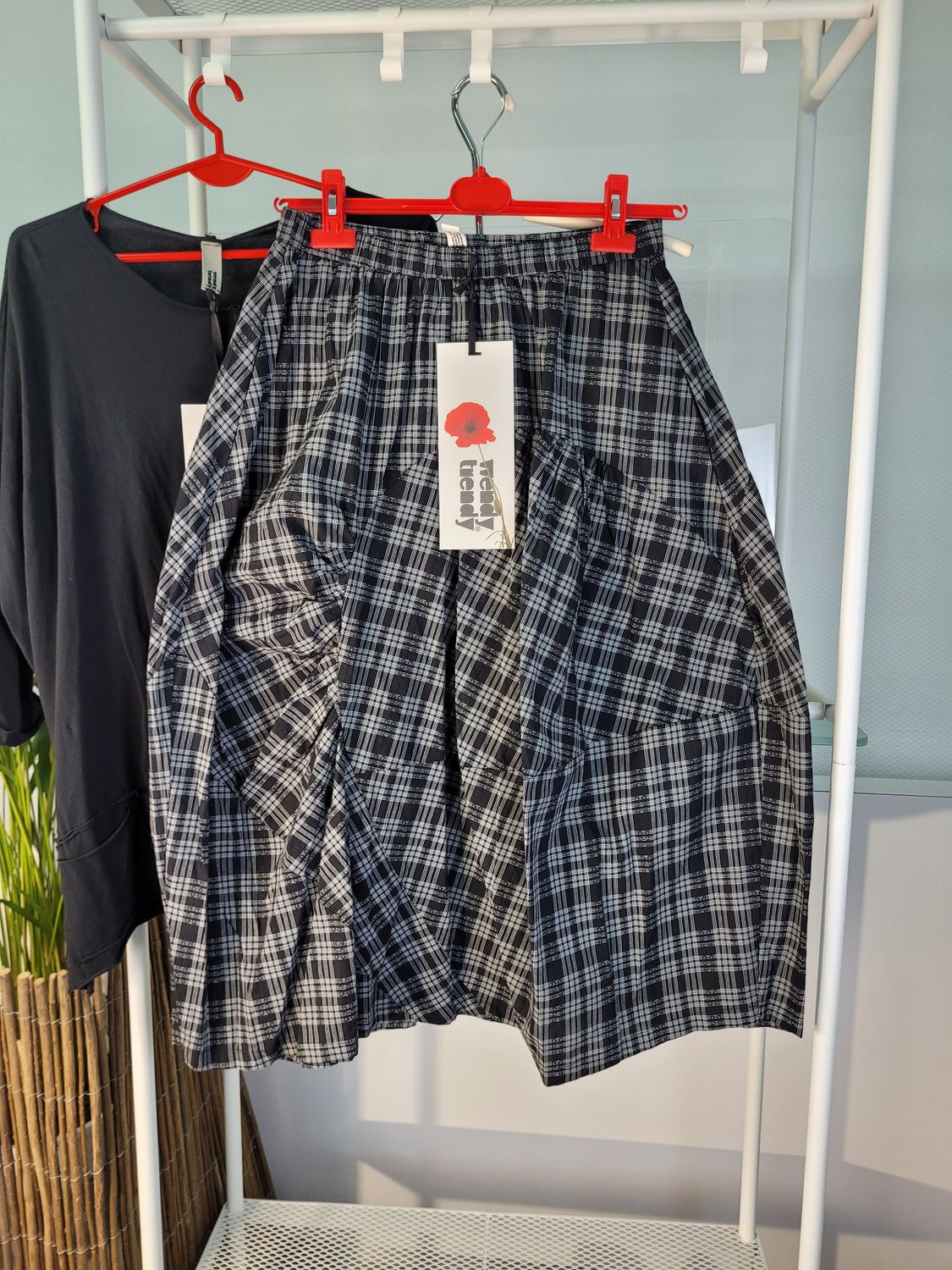 Spódnica balonowa w kratę Wendy Trendy