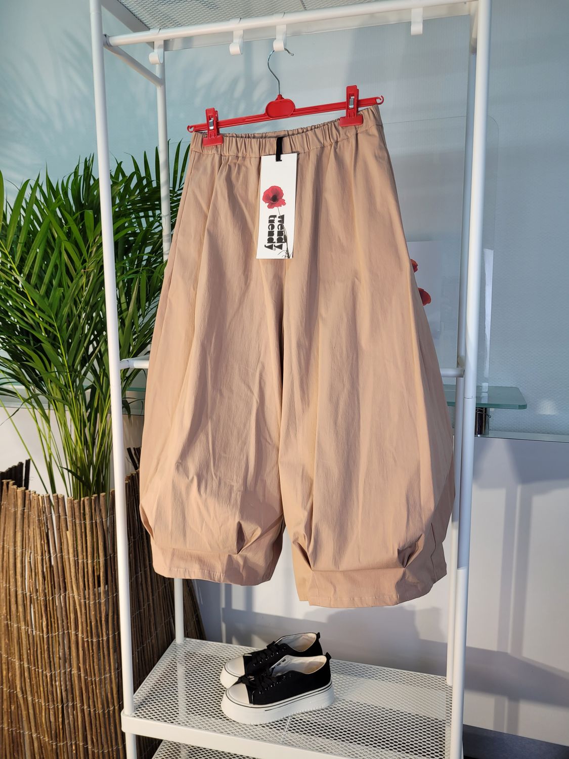 Spodnie palazzo z zaszewkami Wendy Trendy