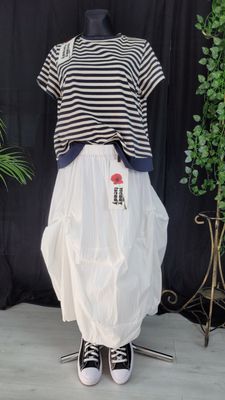 Wendy Trendy spódnica bombka biała