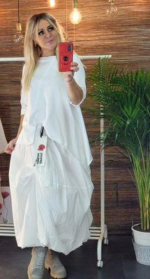 Wendy Trendy spódnica bombka biała
