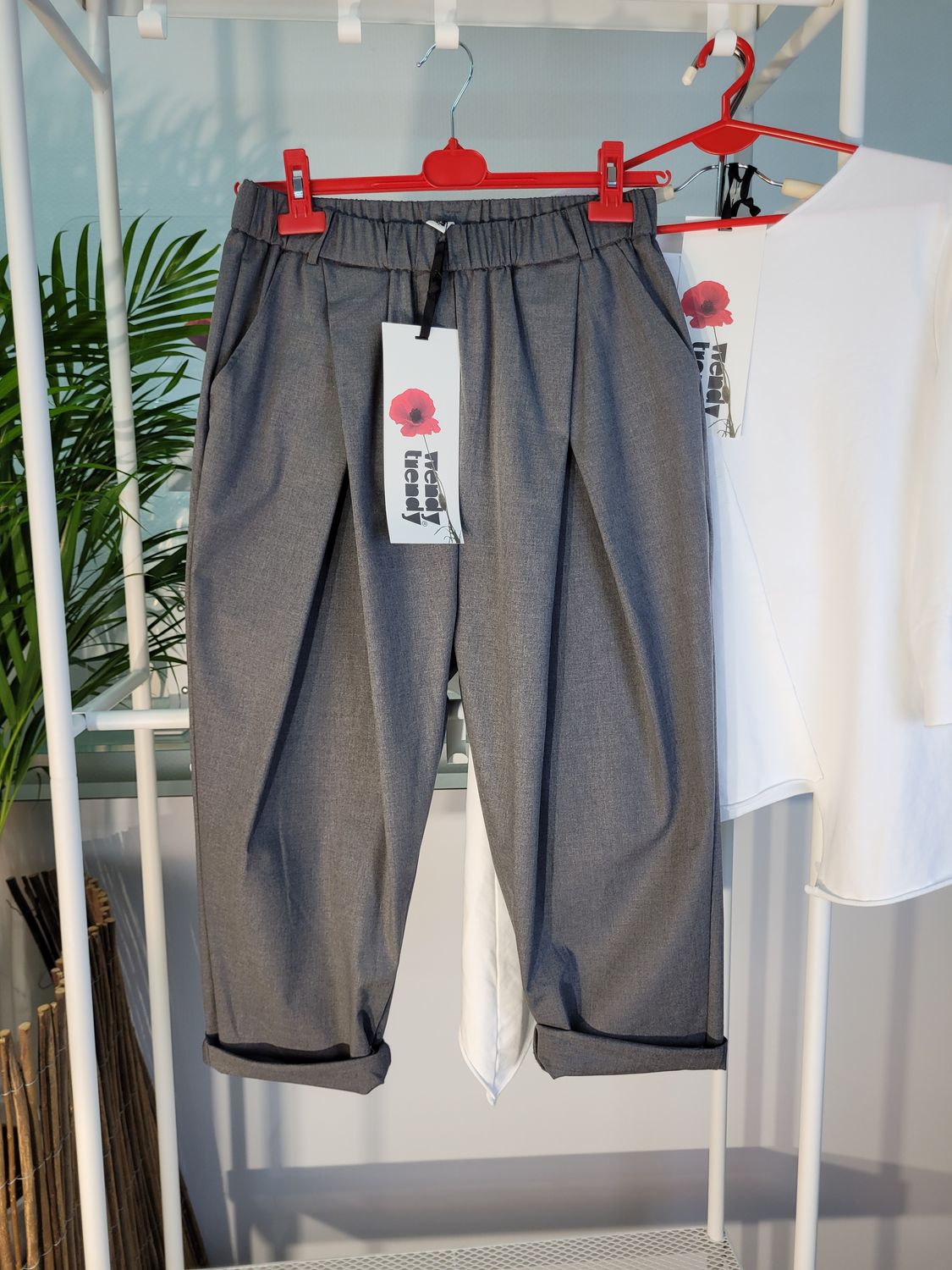 Spodnie Wendy Trendy beczułki kopertowe