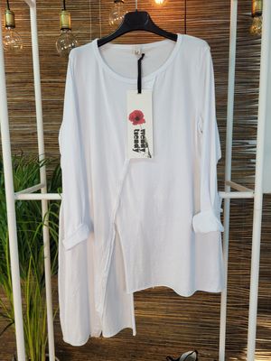 Bluzka asymetryczna z długim bokiem Wendy Trendy