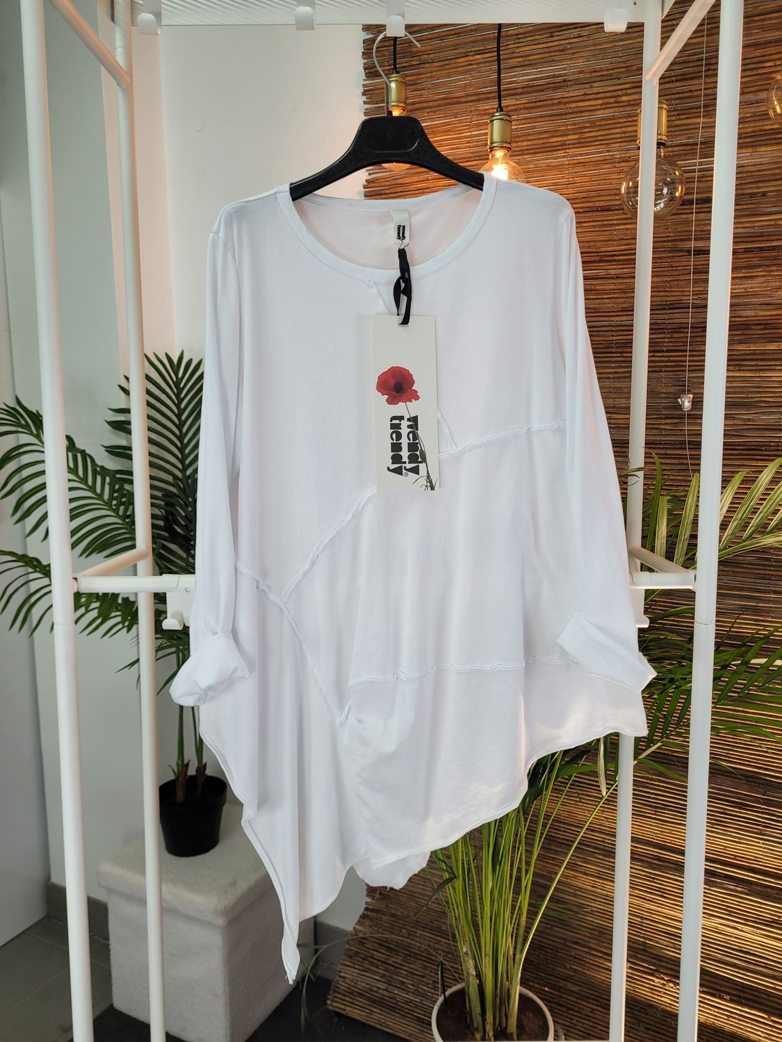 Bluzka oversize przeszycia Wendy Trendy