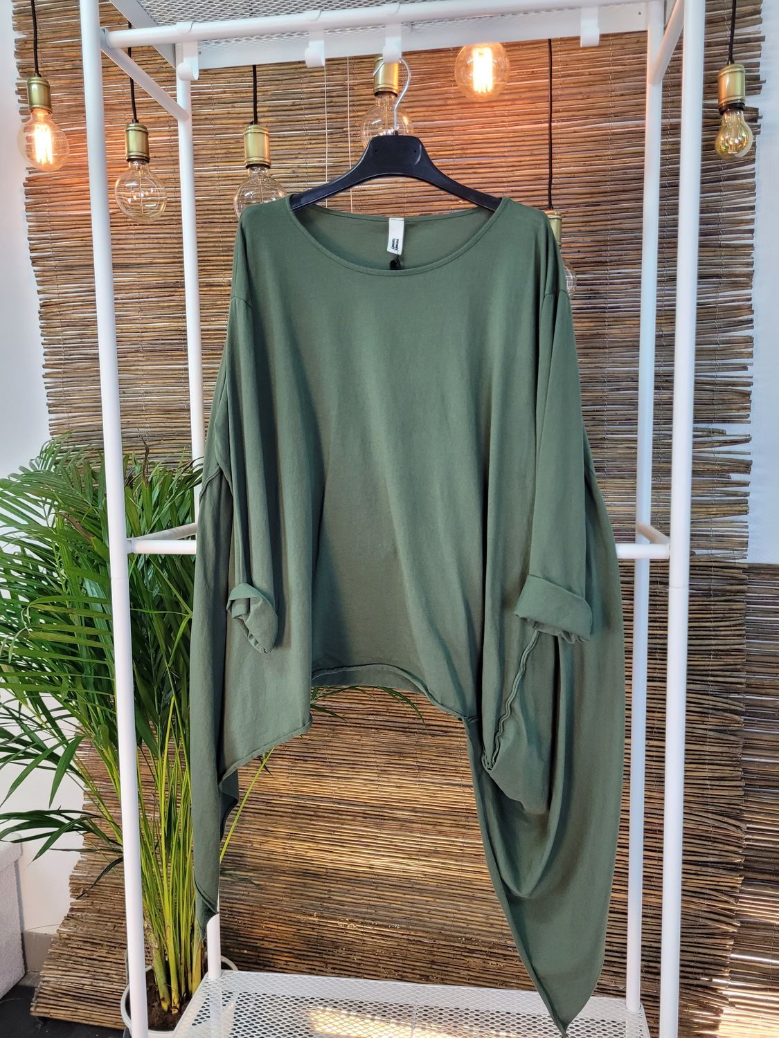 Bluzka asymetryczna długa Wendy Trendy