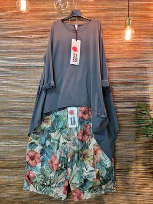 Bluzka asymetryczna długa Wendy Trendy