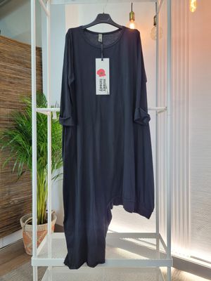 Tunika długa do spodni Wendy Trendy czarna